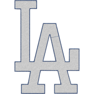 Matriz de Bordado Time Los Angeles Dodgers